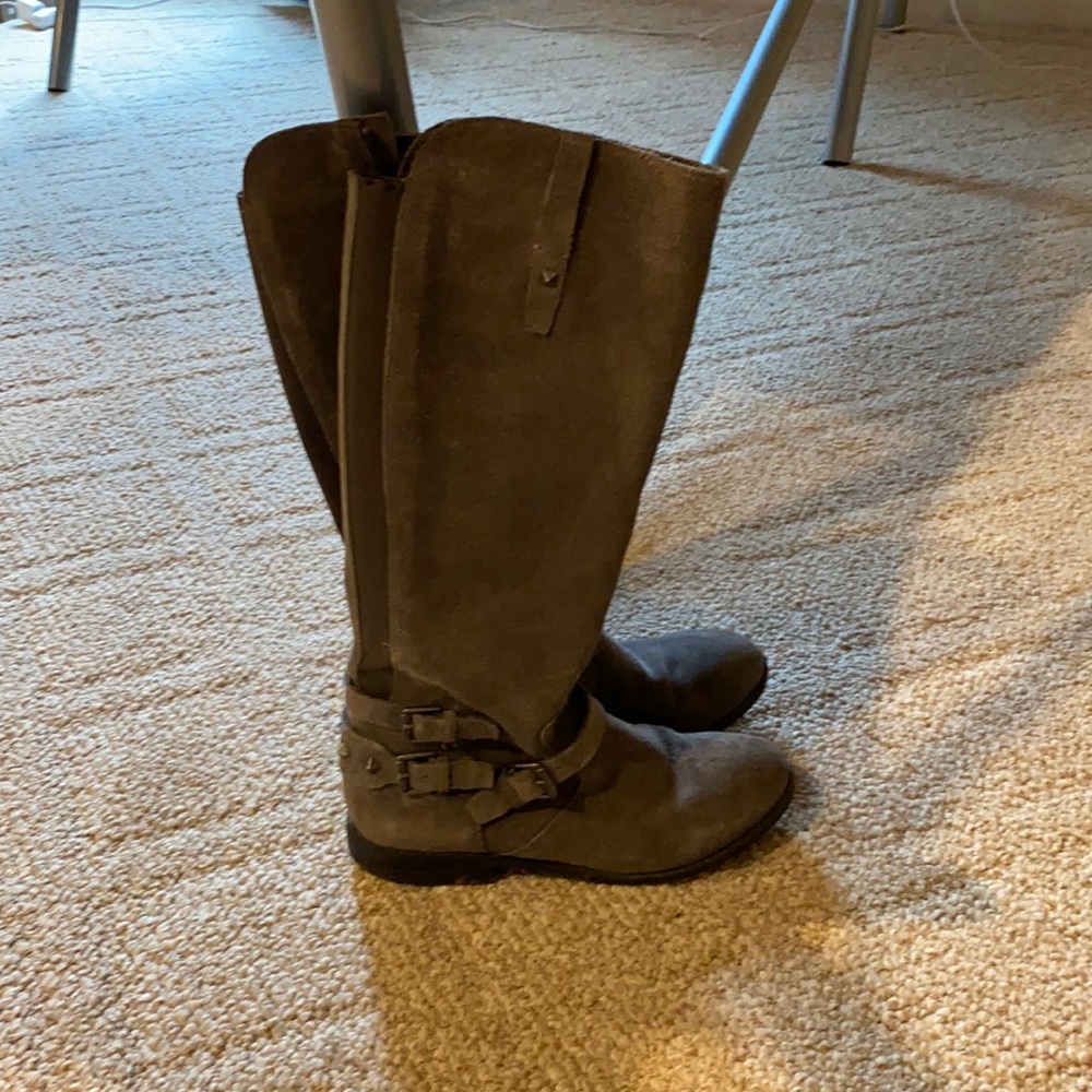 Marc Fisher gray boots